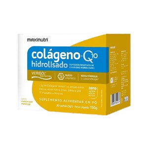 Colágeno Hidrolisado Verisol Manga Com Maracujá 30 Sachês